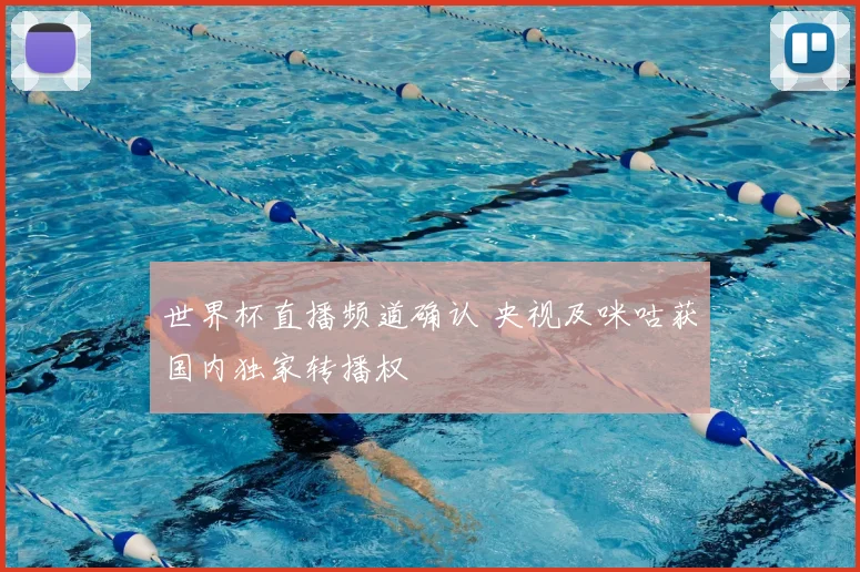 世界杯直播频道确认 央视及咪咕获国内独家转播权